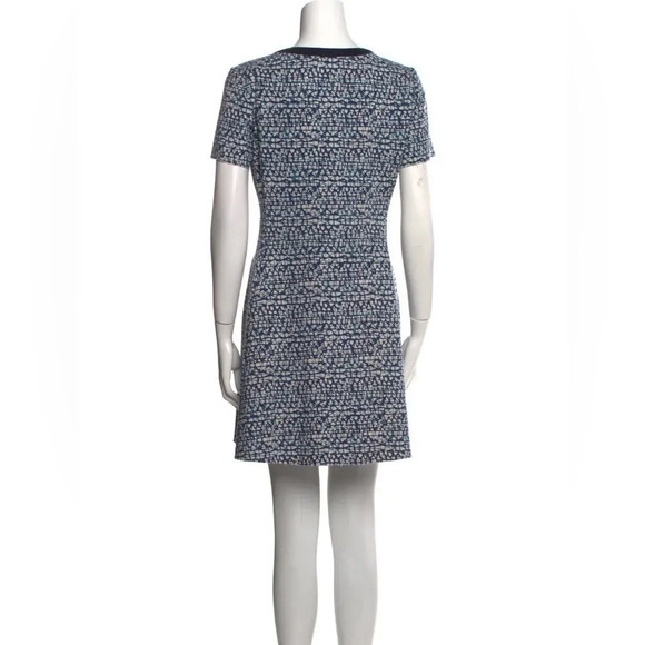 TORY BURCH NWOT Peninsula Tribal Geometric Dress in Blue - Picture 6 of 12